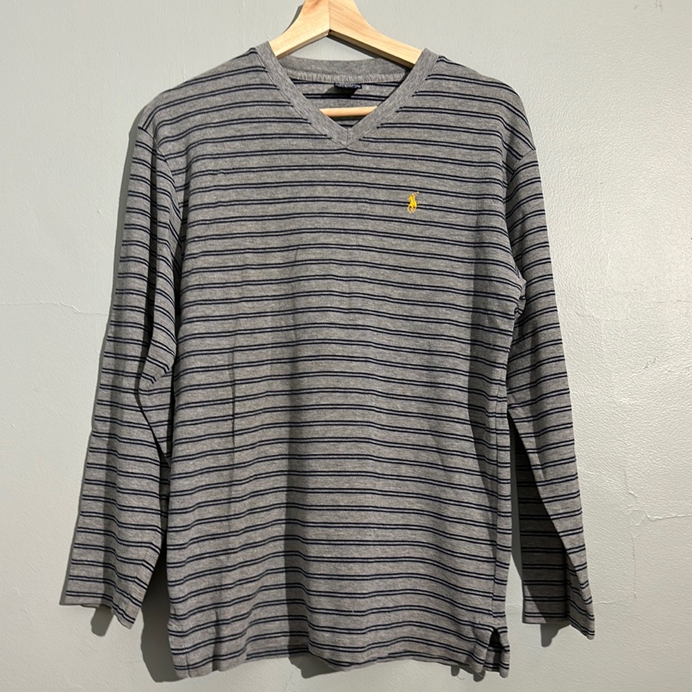 Polo Ralph Lauren V neck long sleeve shirt